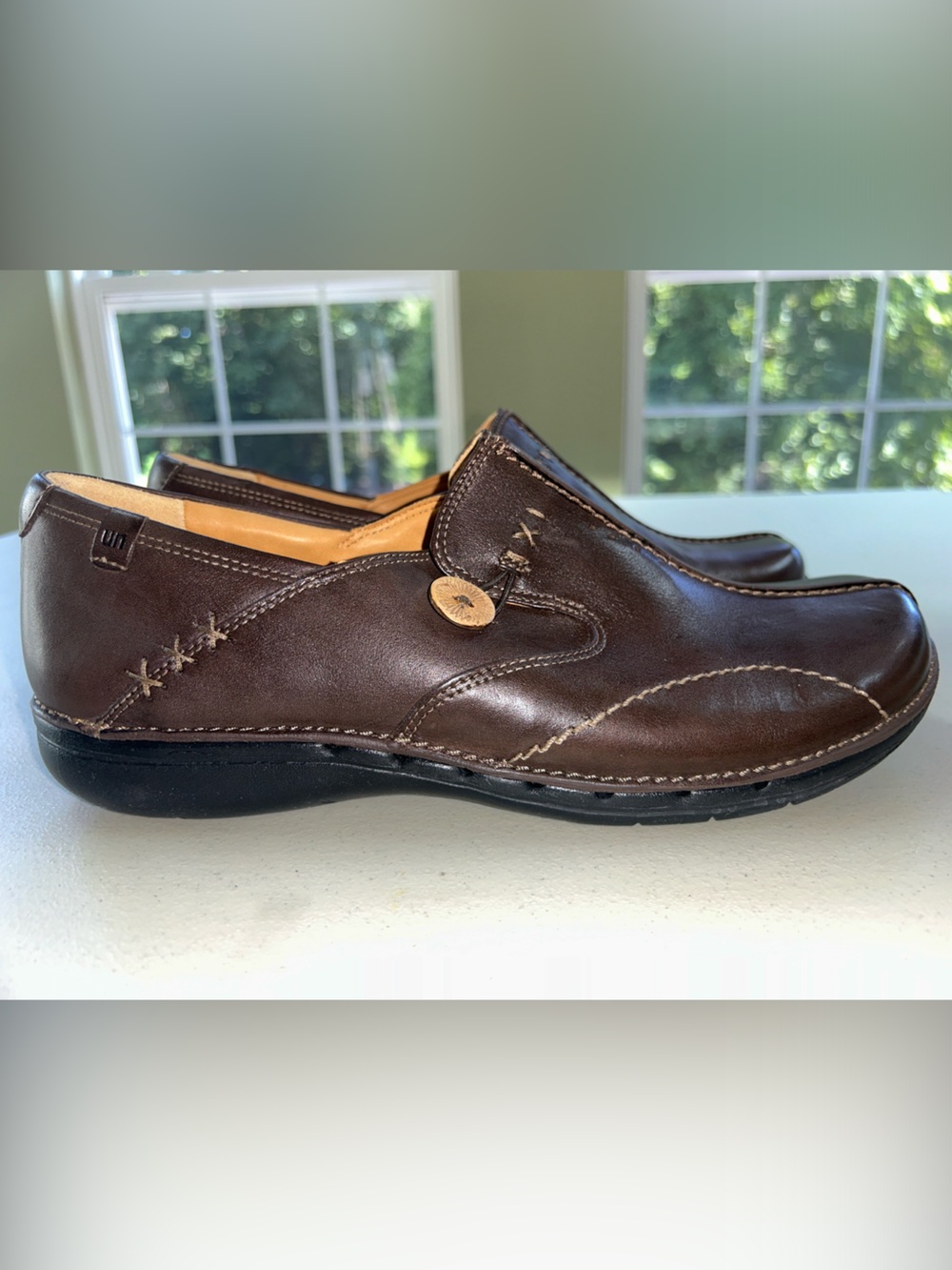 Women's Casual Slip-On Loafer in Dark Brown - Picture 3 of 6